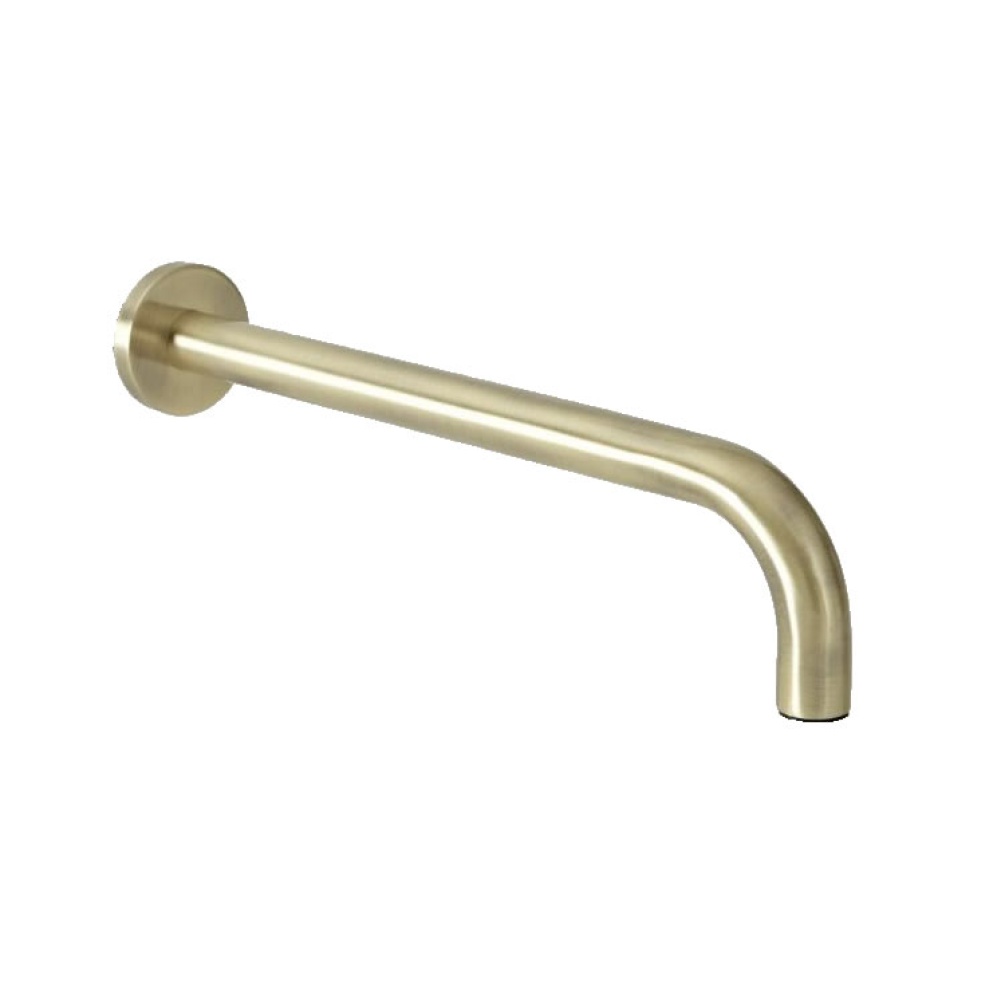 BC Designs Victrion Brushed Gold Straight Shower Arm