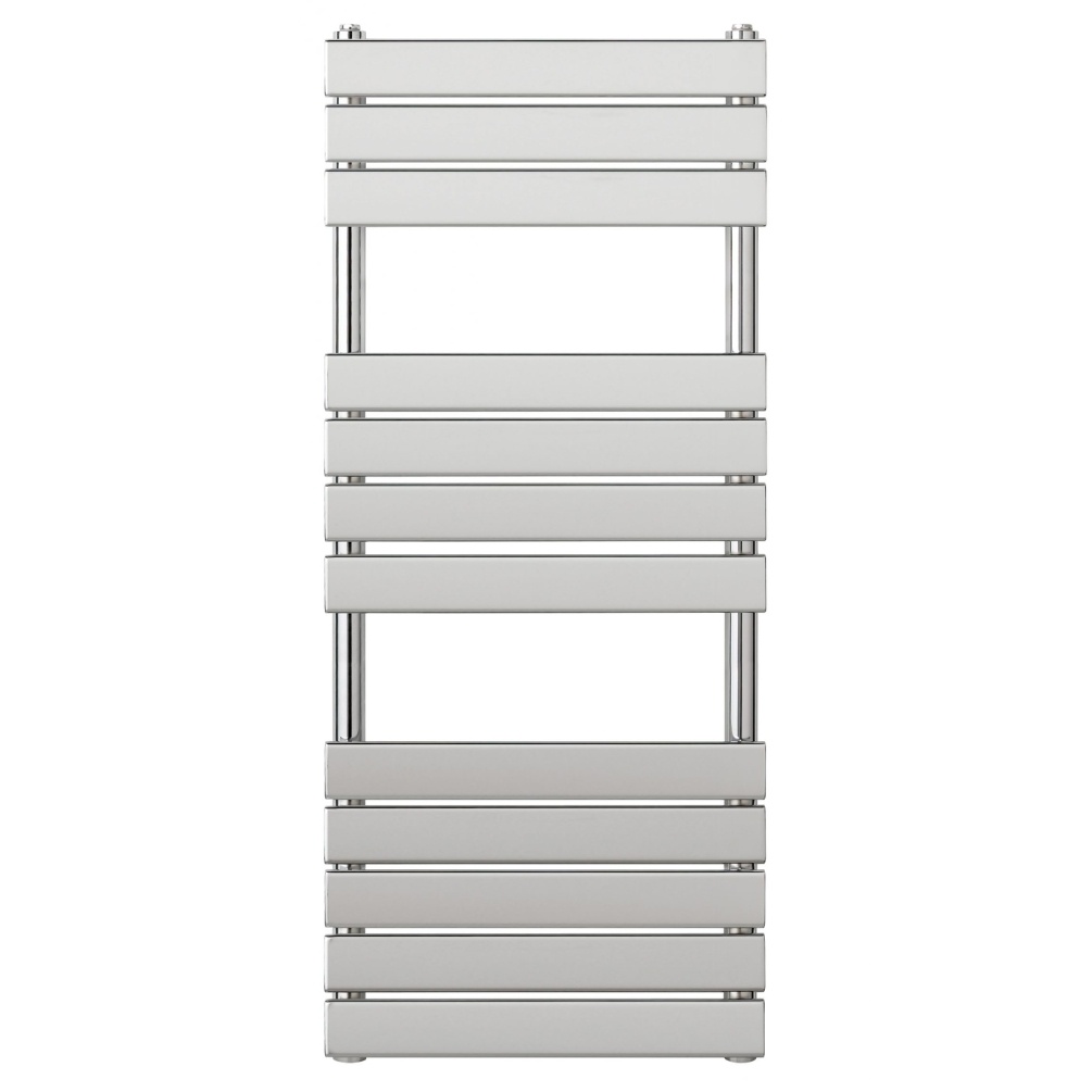 JTP Hix Chrome 1200mm x 500mm Towel Radiator Cut Out