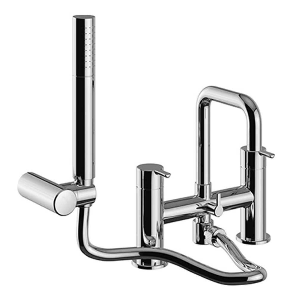 Heritage Dartmouth Chrome Bath Shower Mixer