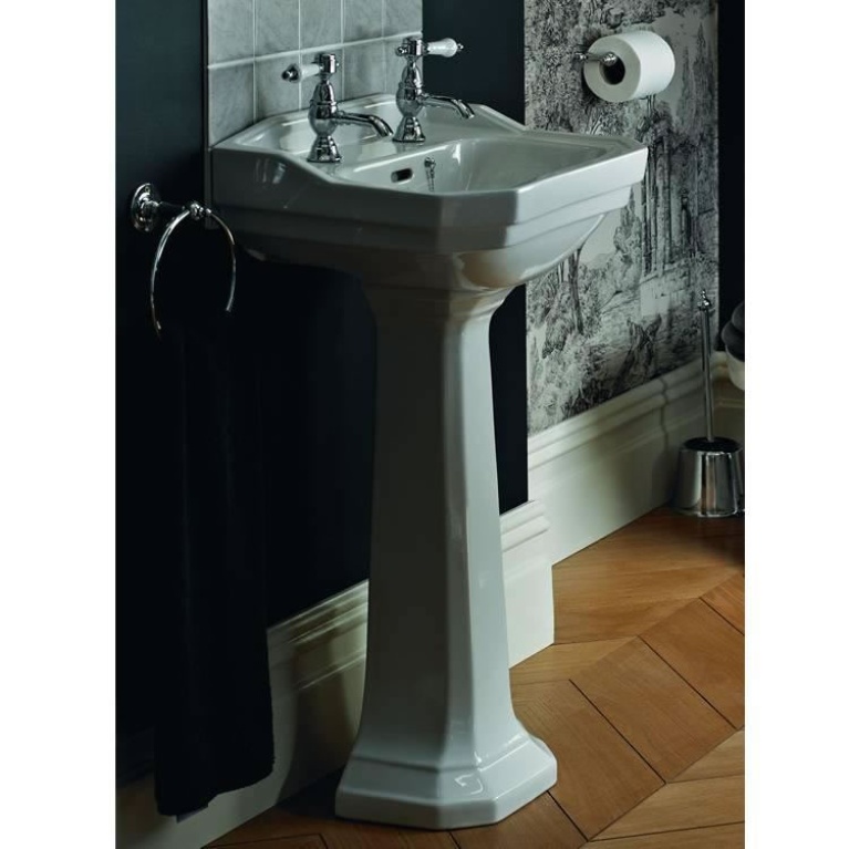 Heritage Granley Cloakroom Basin & Pedestal Sanctuary Bathrooms