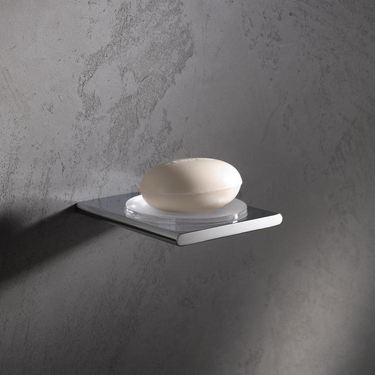 Keuco Edition 400 Chrome Soap Holder Sanctuary Bathrooms