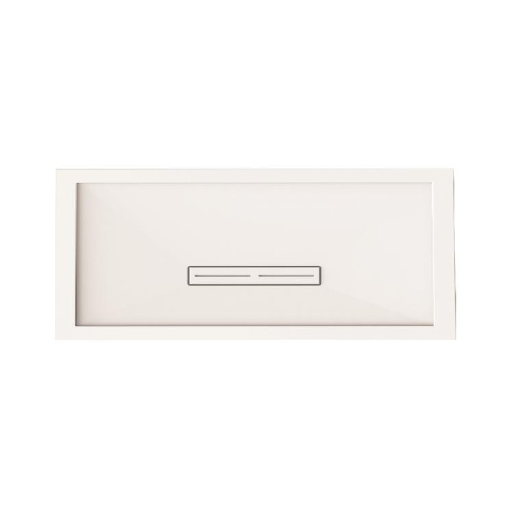 Product cut out image of Kudos connect2 1600mm x 700mm rectangular shower tray C2T16070