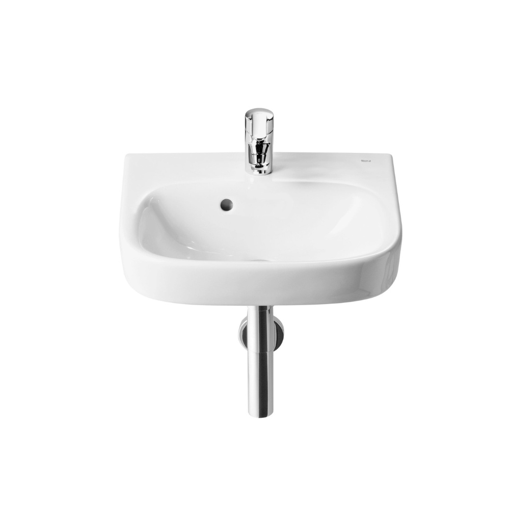 Product cut out image of the Roca Debba 400mm Wall-Hung Cloakroom Basin