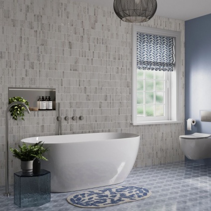 Photo of the Crosswater MPRO Petite Gloss White Freestanding Bath
