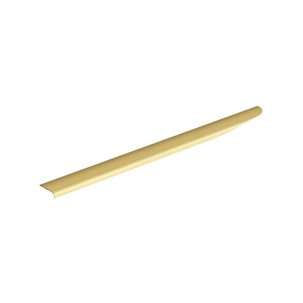 Product cut out image Vado Cameo 1200mm Satin Brass Right Hand Pull Furniture Handle CAM-HAN12R-SBR