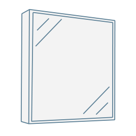 iconography image of a bathroom cabinet