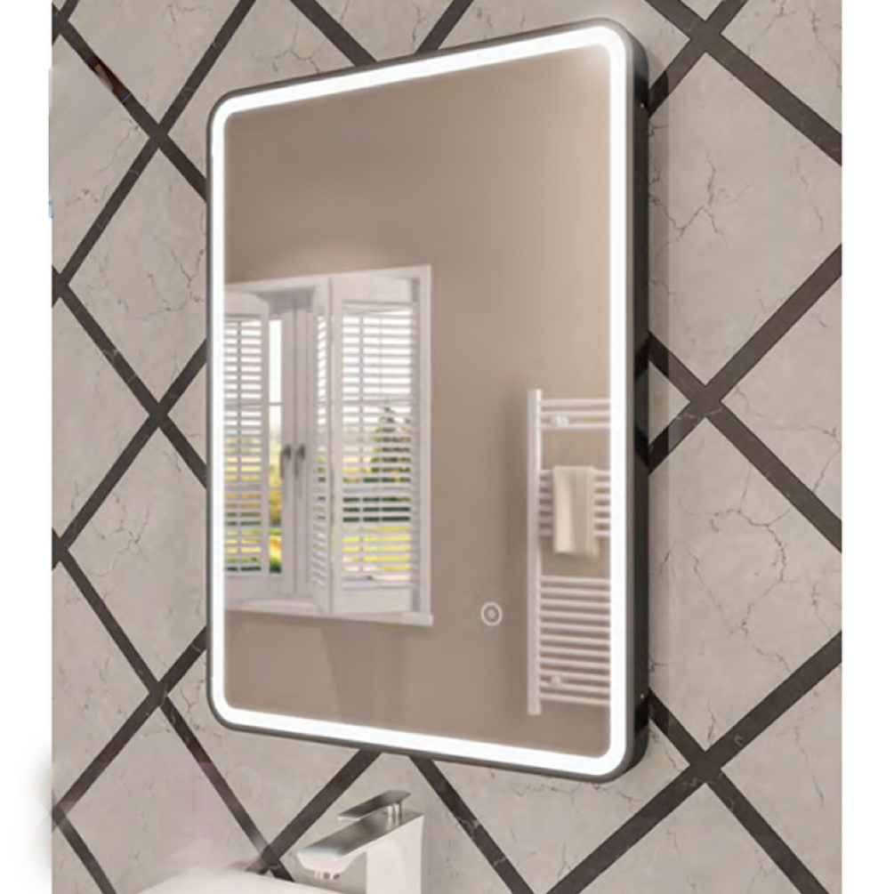 Lifestyle Photo of Eastbrook Arno 500 x 700mm LED Mirror