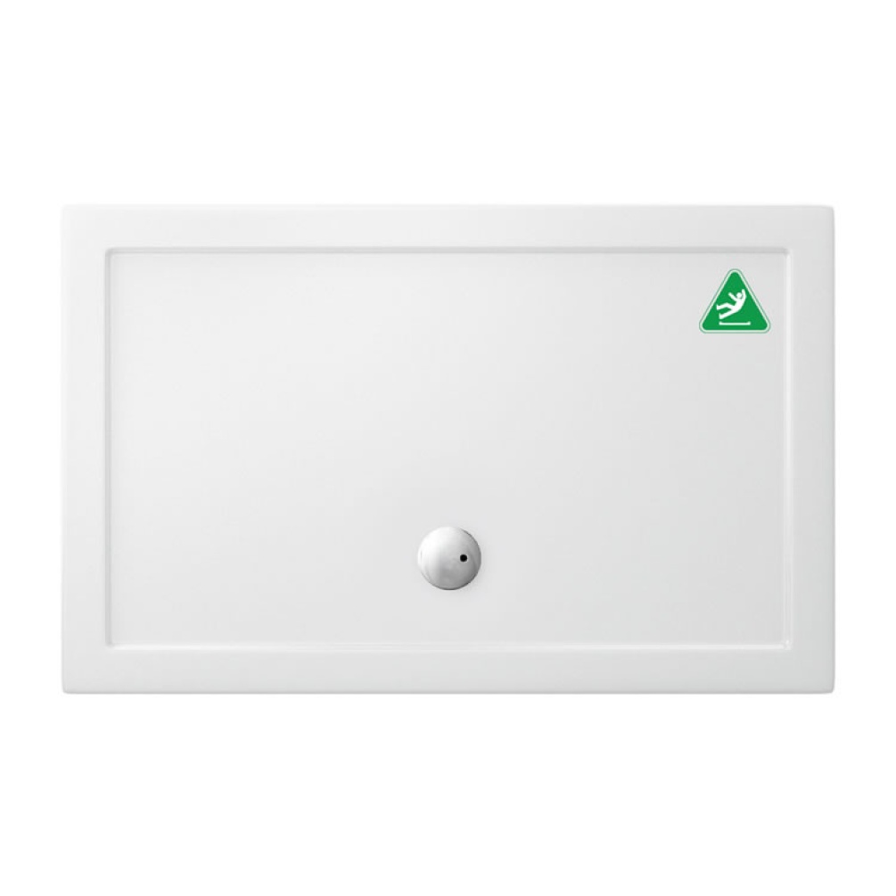Zamori 35mm Rectangular 1200mm x 800mm Anti-Slip Shower Tray - Image 1