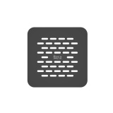 Cut out image of the Roca Terran-N Brick Onyx Drain Cover