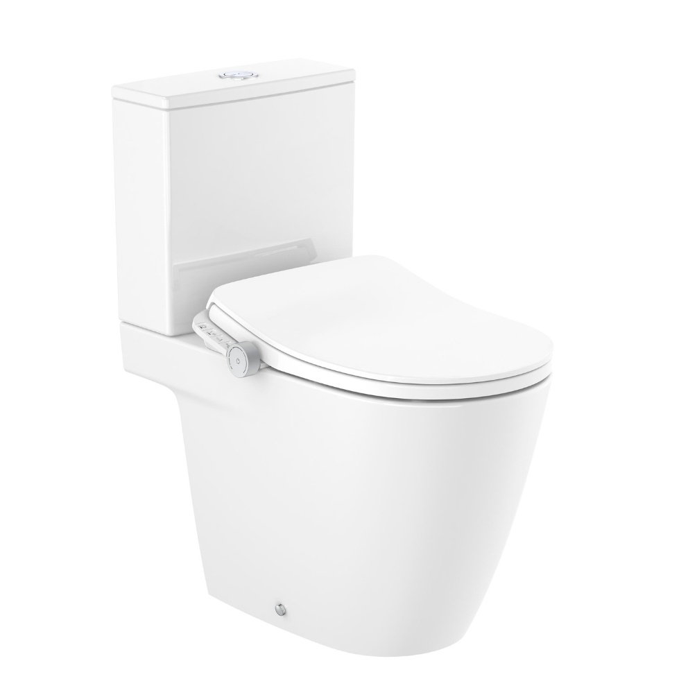 Cut out image of the Roca In-Wash Ona Close Coupled Rimless Smart Toilet