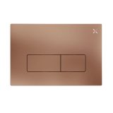 Crosswater MPRO Brushed Bronze Dual Flush Plate