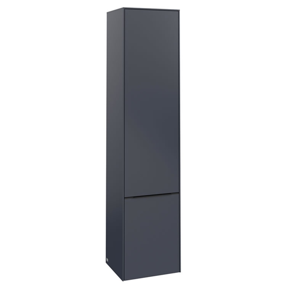 Cutout image of Villeroy & Boch Subway 3.0 Marine Blue Tall Cabinet Marine Blue Handle