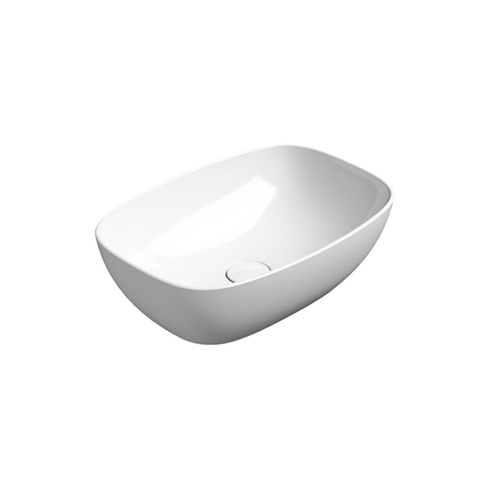 Cutout image of GSI Nubes 500 x 350mm Oblong Countertop Basin