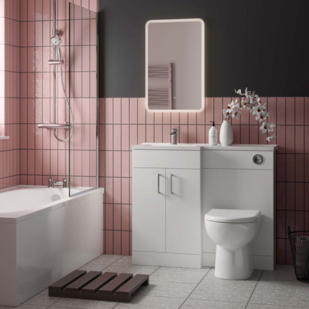 Tavistock Nexus 1000mm Gloss White Vanity Unit & Basin
