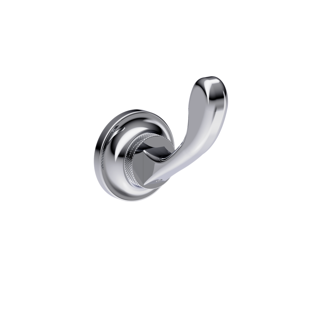 Cut out image of Burlington Guild Chrome Wall Mounted Robe Hook