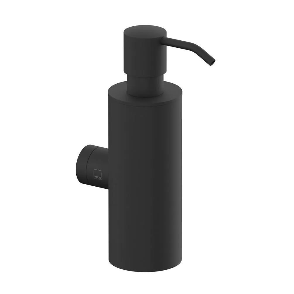 Vado Zoo Matt Black Soap Dispenser