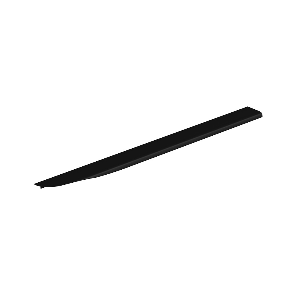 Product cut out image of Vado Cameo 1200mm Matt Black Left Hand Pull Furniture Handle - CAM-HAN12L-MB