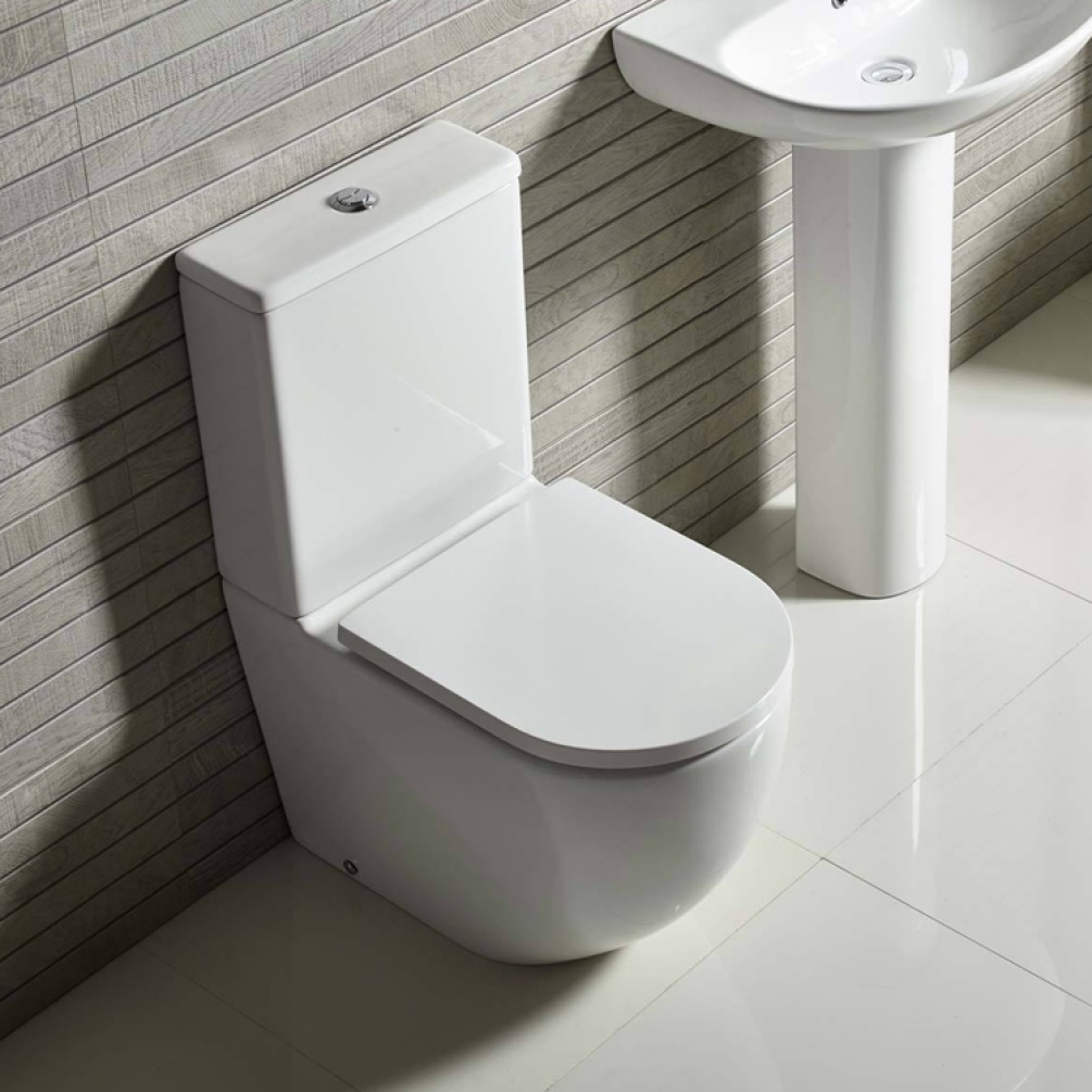 Photo of Tavistock Orbit Rimless Close Coupled WC & Cistern Lifestyle Image