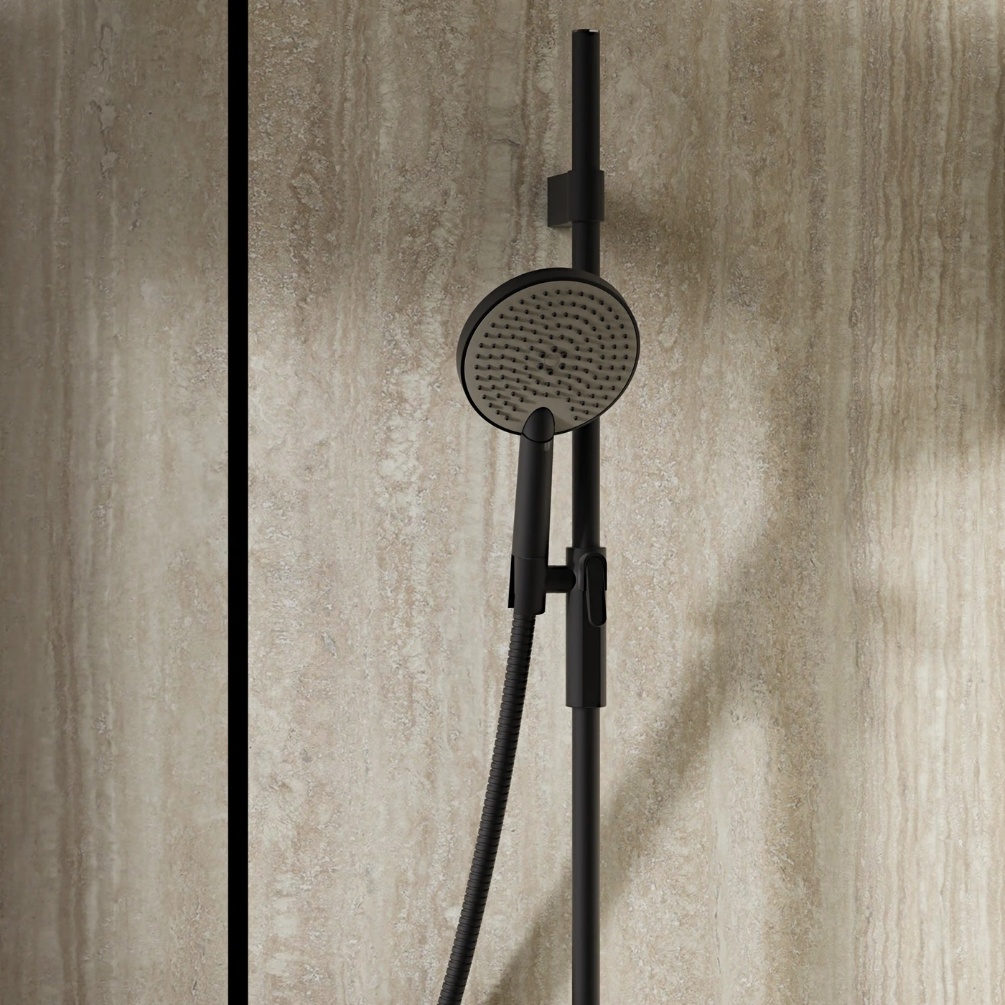Crosswater Ethos Package 2 Matt Black Premium Shower Kit Lifestyle