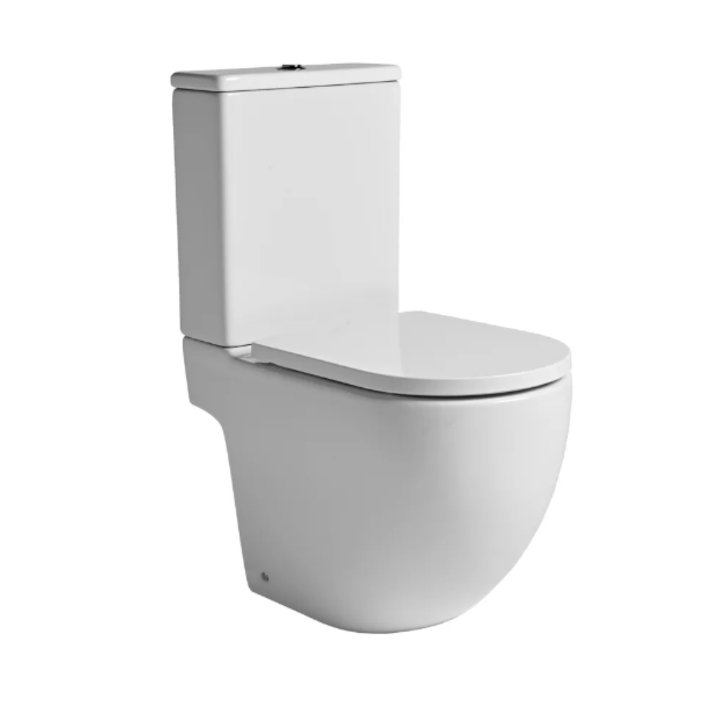 Product cut out image of the Tavistock Orbit Close Coupled Open Back Toilet