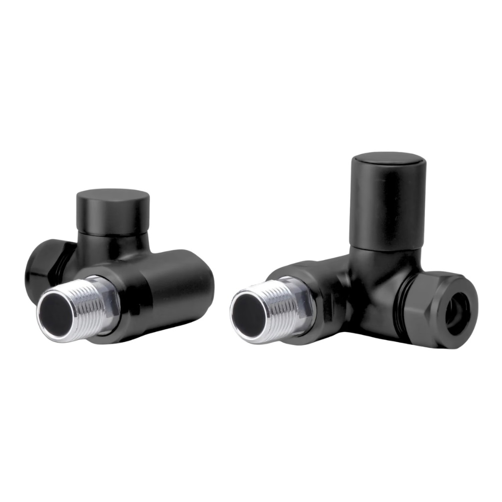 Crosswater Slate Dual Fuel Corner Valves Cut out