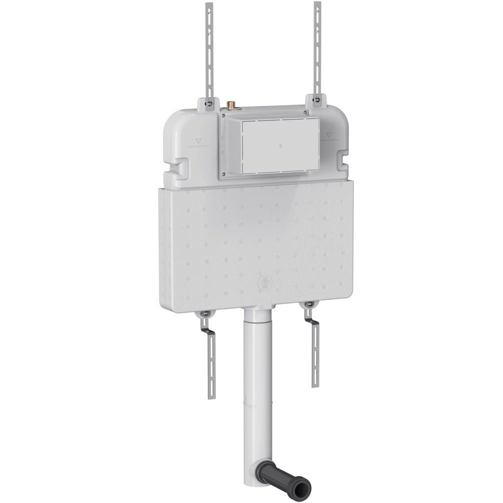 Burlington Back To Wall Slimline Dual Flush Concealed Cistern Image