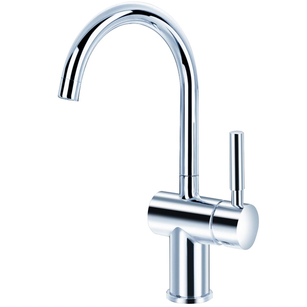 JTP Chrome Side Lever Swivel Spout Kitchen Mixer Cut Out