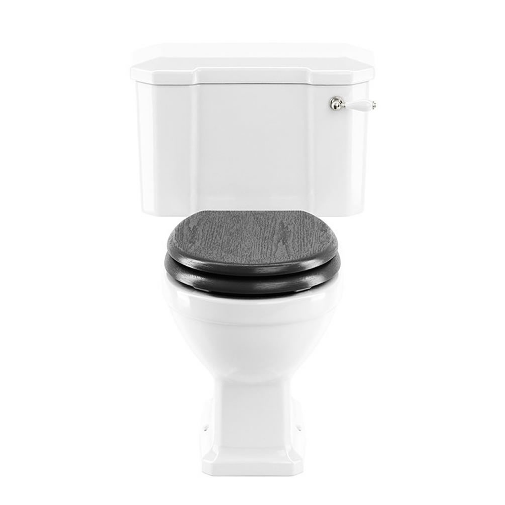 Imperial Lichfield Close Coupled Toilet & Cistern With Polished Nickel Lever