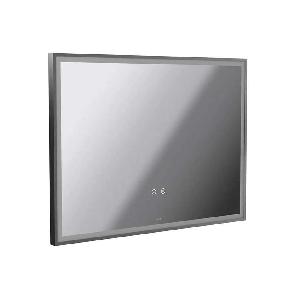 Vado Safari Pewter 800mm Illuminated Mirror