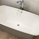 Imex Freestanding Bath Chrome Waste Dome Lifestyle