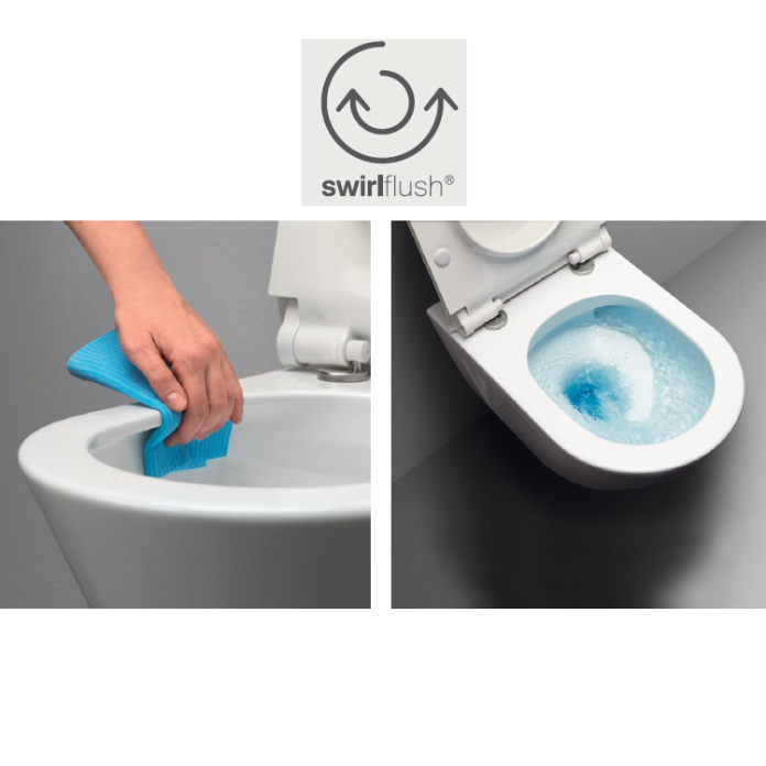 GSI Pura 55 Wall Hung Toilet & Seat Sanctuary Bathrooms