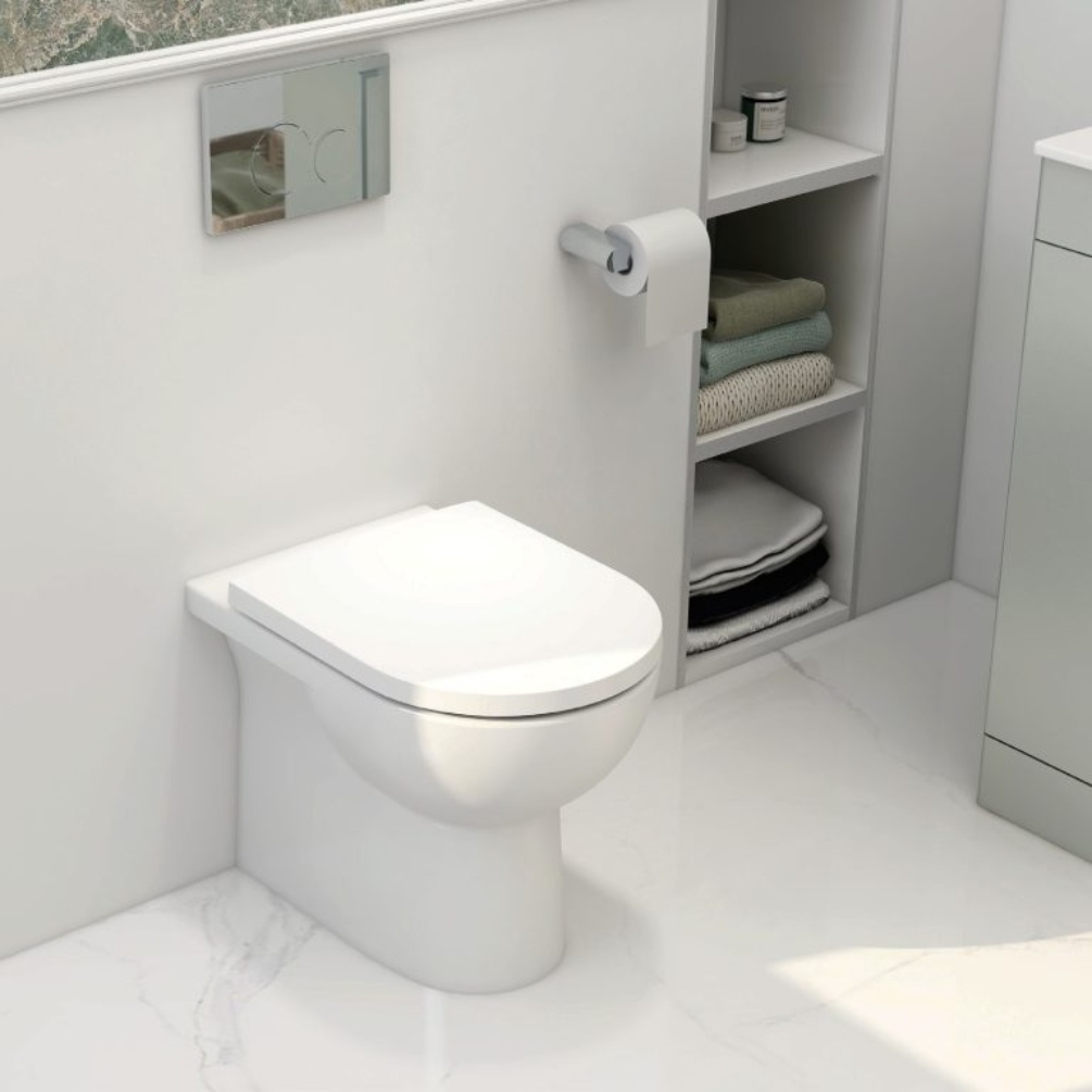Imex Ivan Rimless Back To Wall Toilet LIfestyle