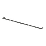 Cut out product image of the Abacus Elements Matt Black 1000mm Infinity Waste Finishing Trim