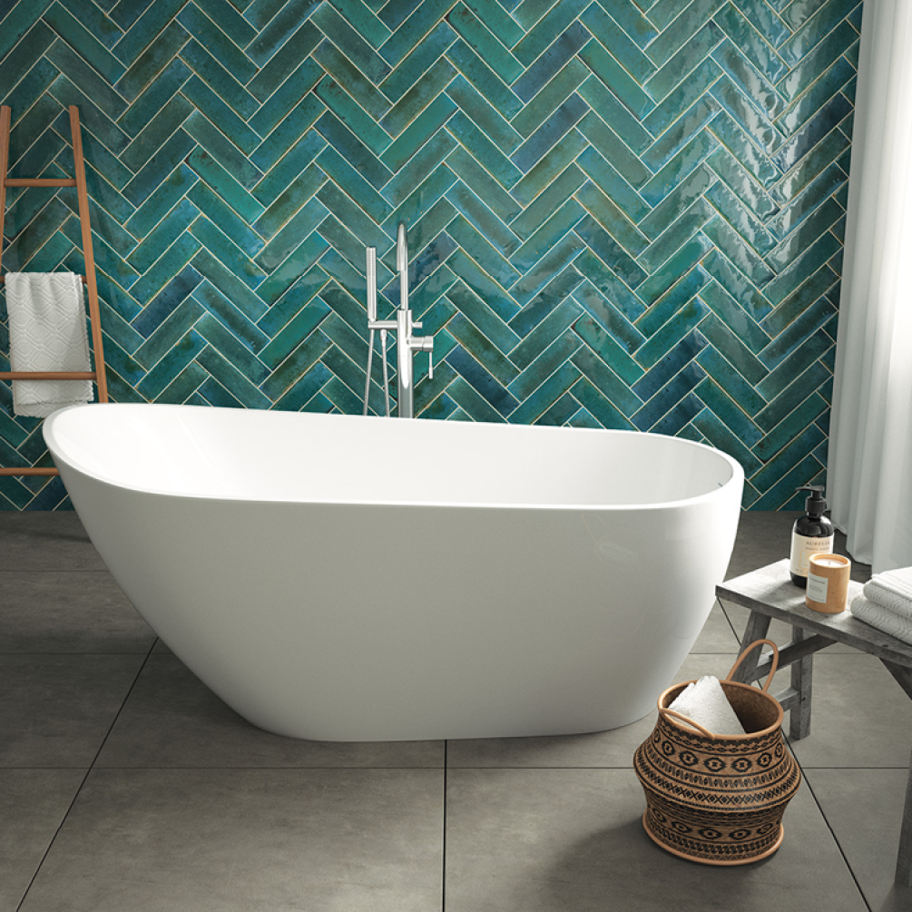 Image of The White Space Souk Freestanding Bath