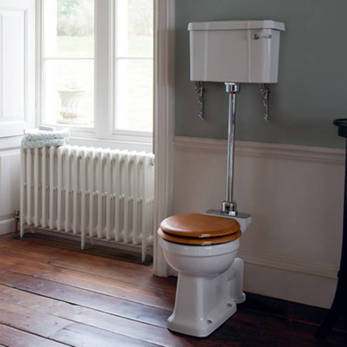 Product Lifestyle image of the Burlington Regal Medium Level Toilet