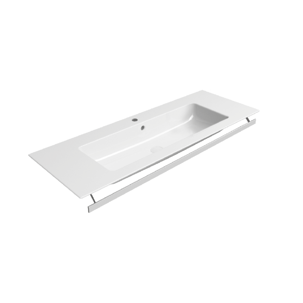 Photo of GSI Pura 122 x 46 Wall Hung Basin Cutout