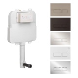image of crosswater taller concealed cistern with flush plates
