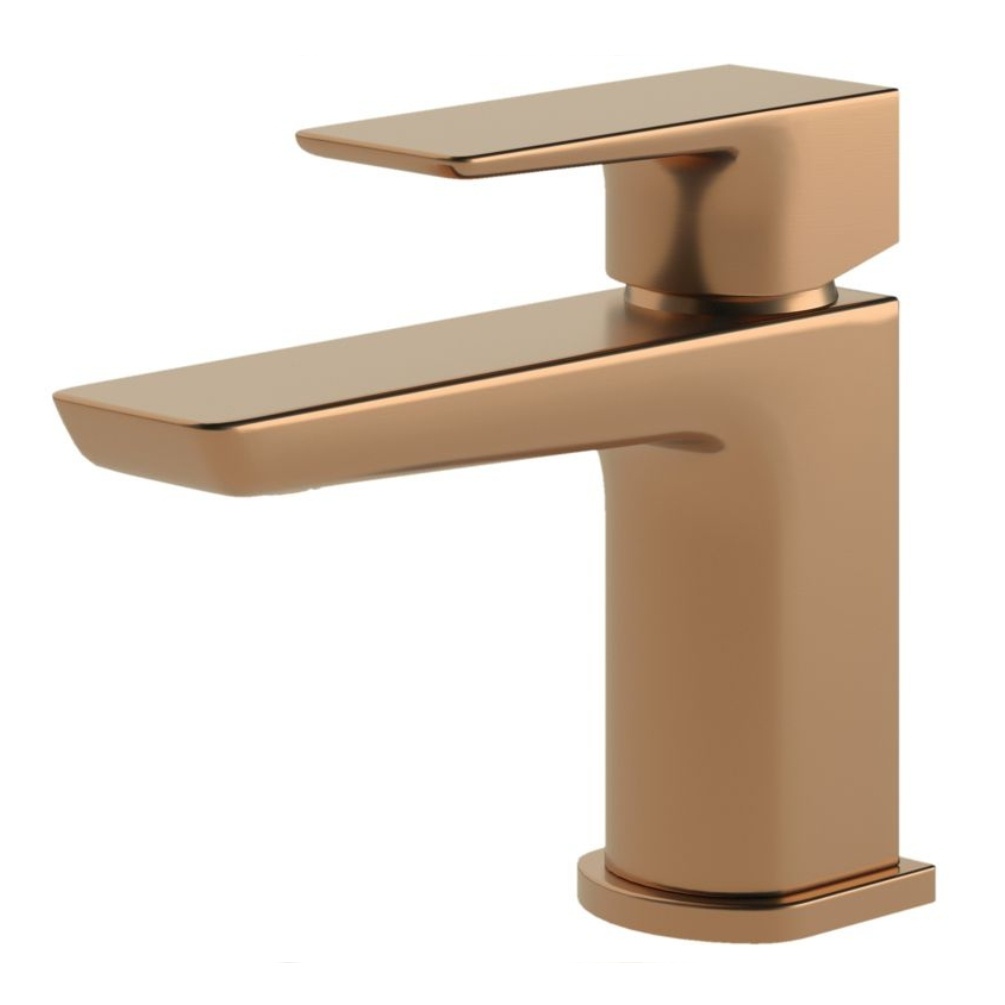 Product cut out image of the Dorian Brushed Bronze Cloakroom Basin Mixer Tap ZERO108994