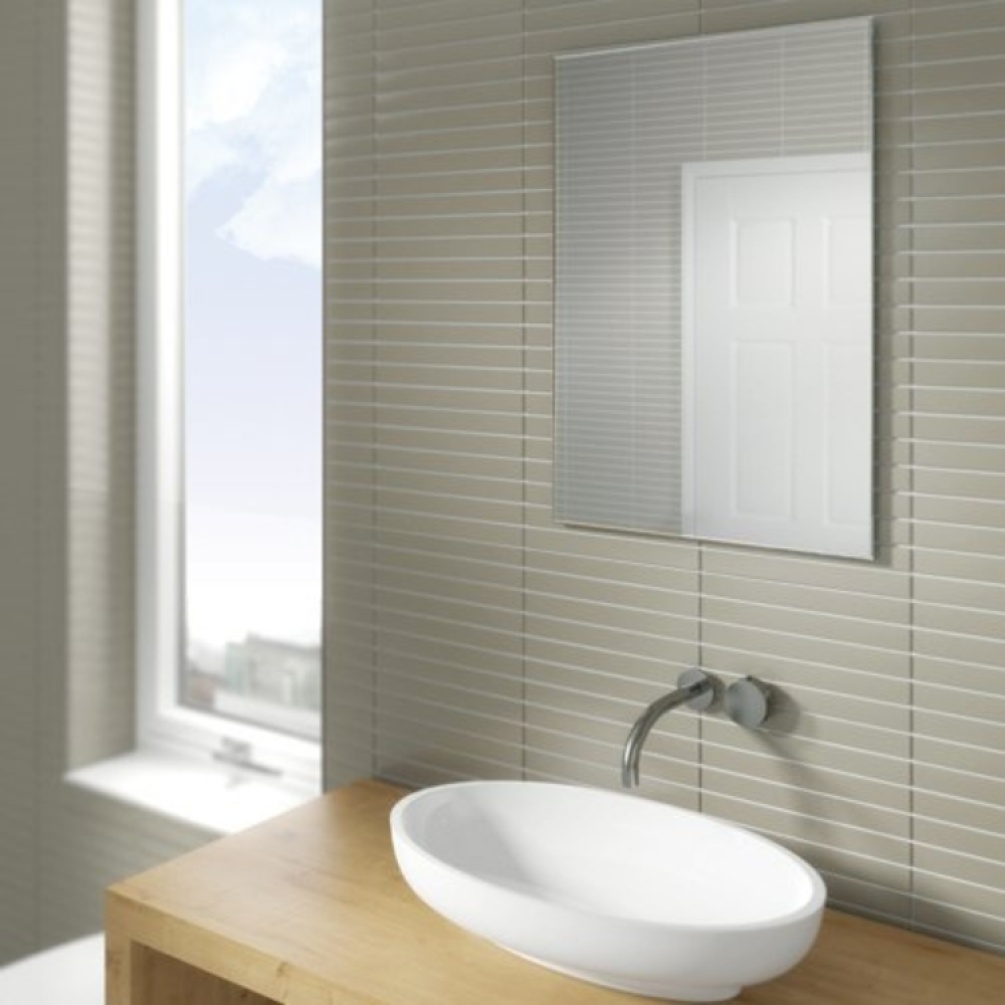Product Lifestyle image of the HIB Joshua Bathroom Mirror