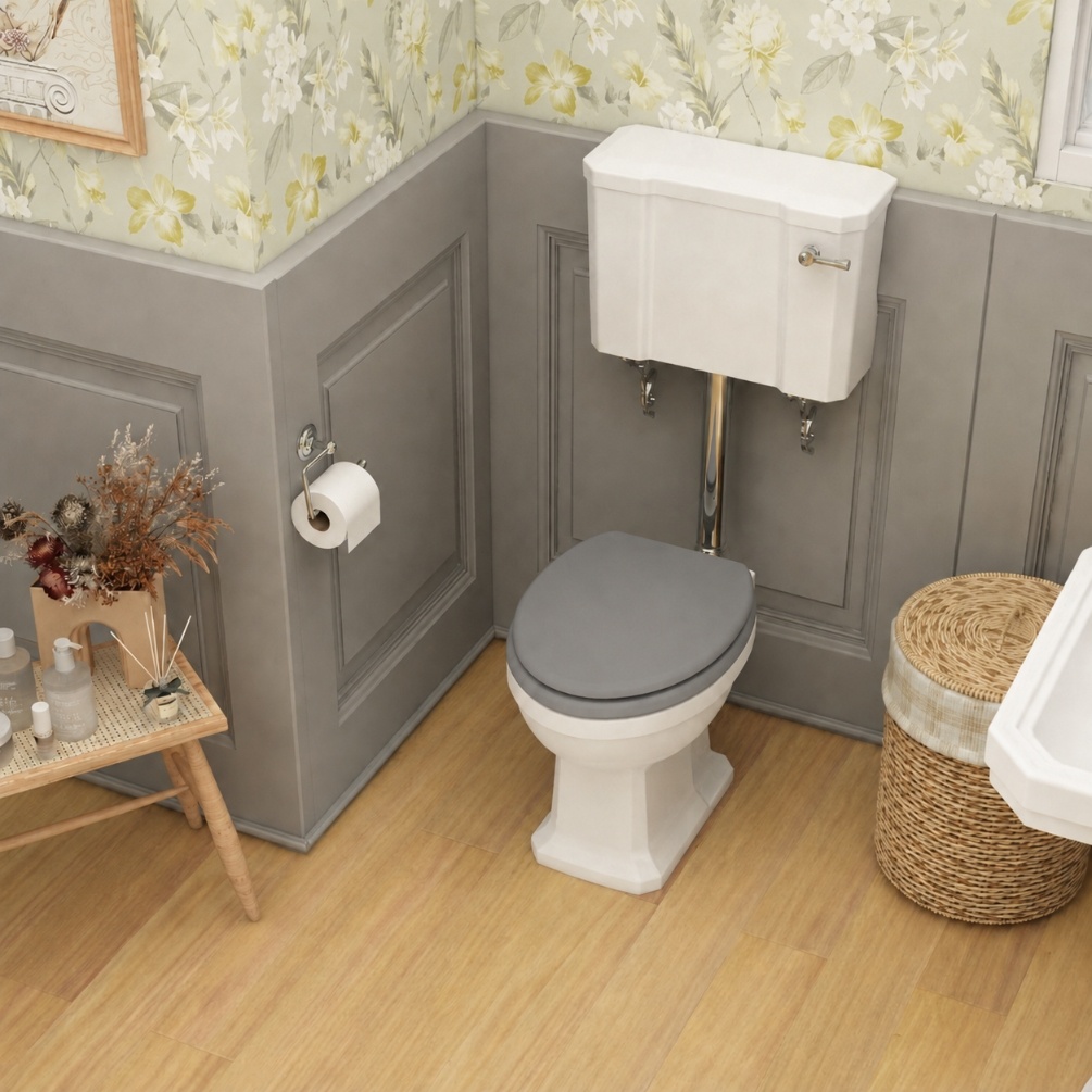 Imex Wyndham Open Back Low Level Traditional Toilet