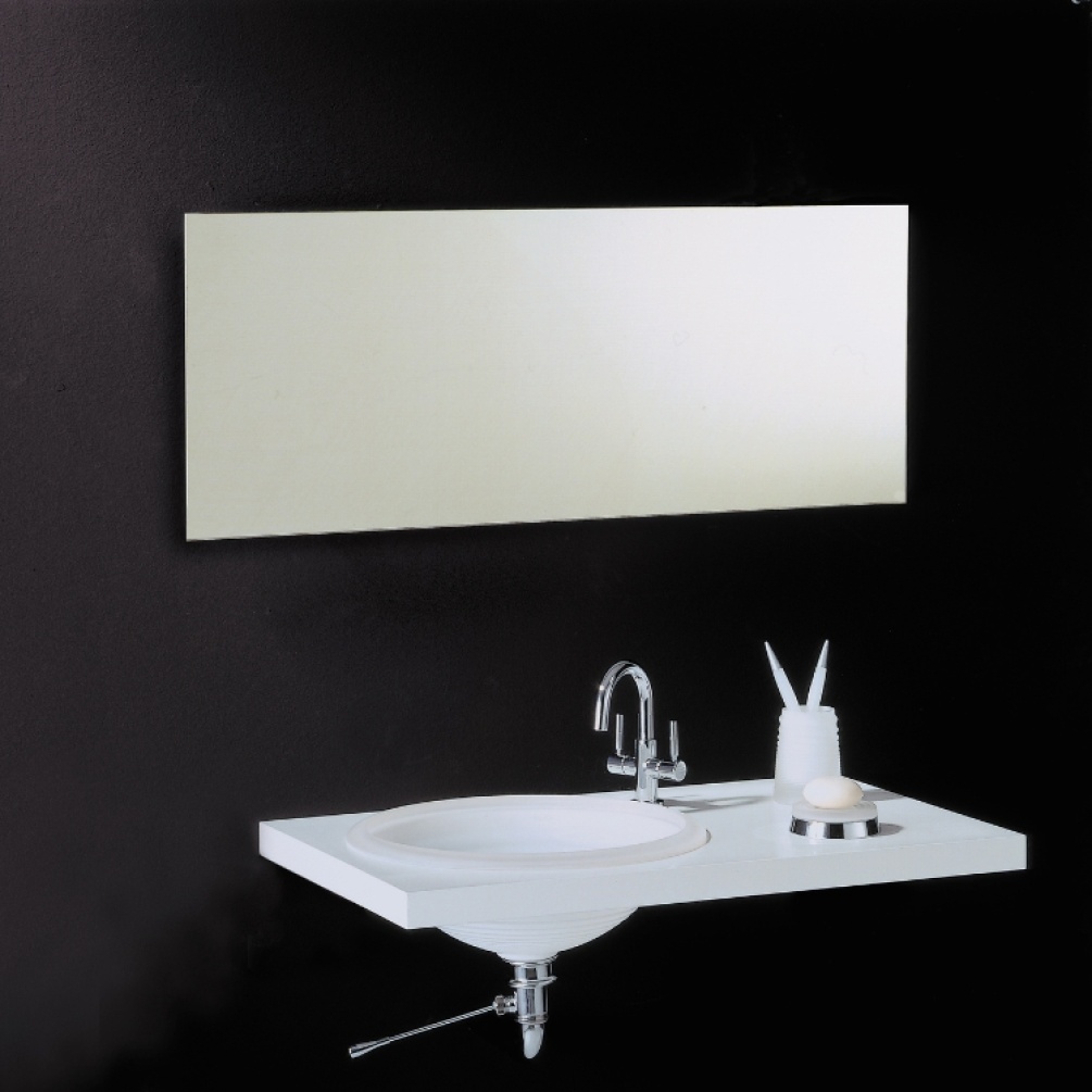 Product Lifestyle image of the Origins Living Slim 500mm Rectangular Mirror