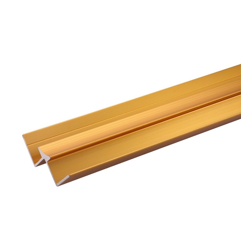 Cut out image of the Crosswater Brushed Brass Internal Corner Trim