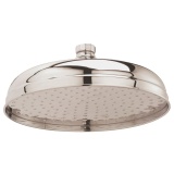 BC Designs Victrion Brushed Nickel 12" Round Shower Head Cut Out