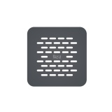 Cut out image of the Roca Terran-N Brick Slate Drain Cover