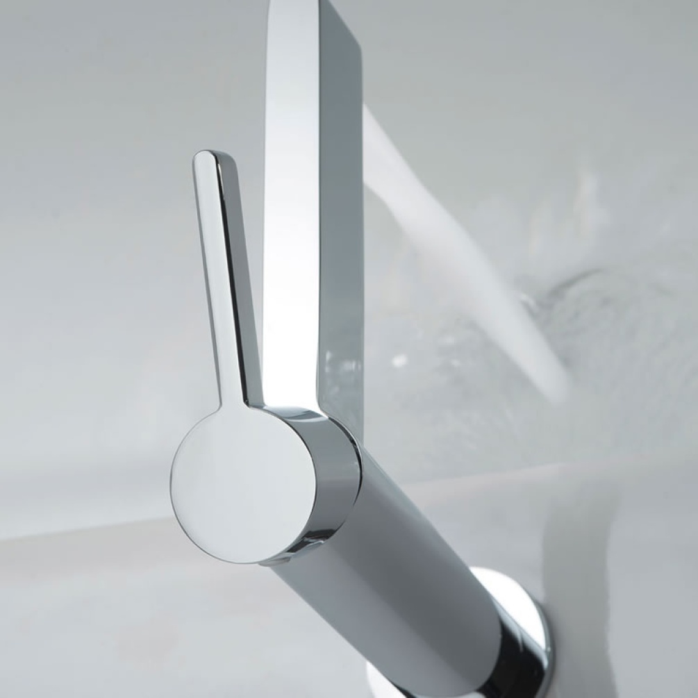 Lifestyle image of Vado Edit Mono Basin Mixer & Waste.