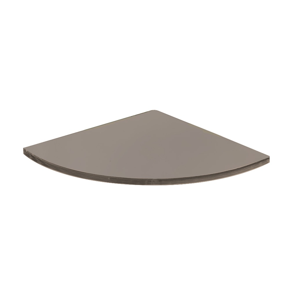 Origins Living Bronze Corner Shelf Cut out without brackets