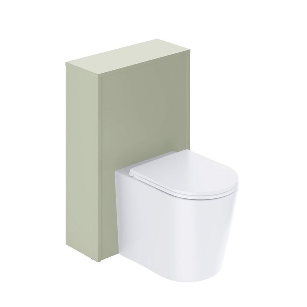 Vado Safari Sage Green Back To Wall WC Unit - Image 1