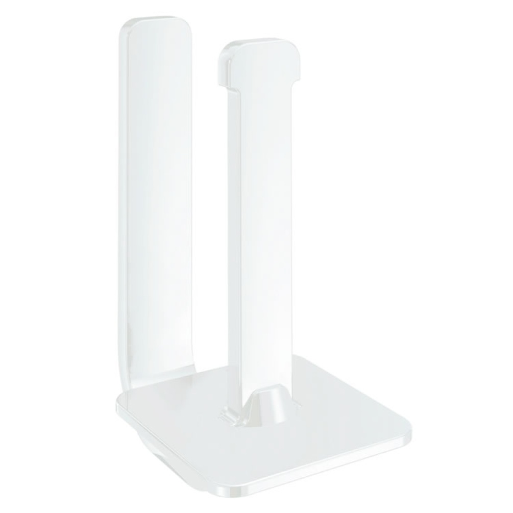 Cutout image of Origins Living Gedy Outline Spare Roll Holder white.