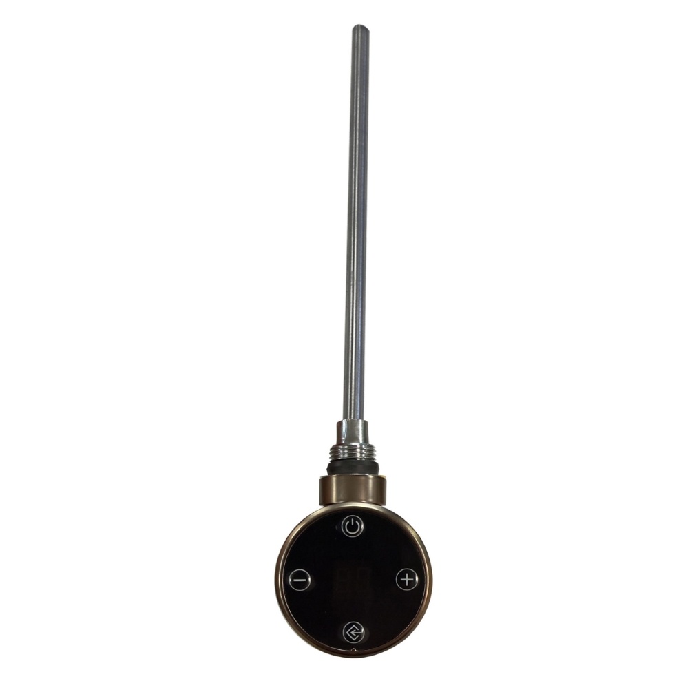 JTP 400W Brushed Bronze Electric Thermostat Heating Element Cut Out