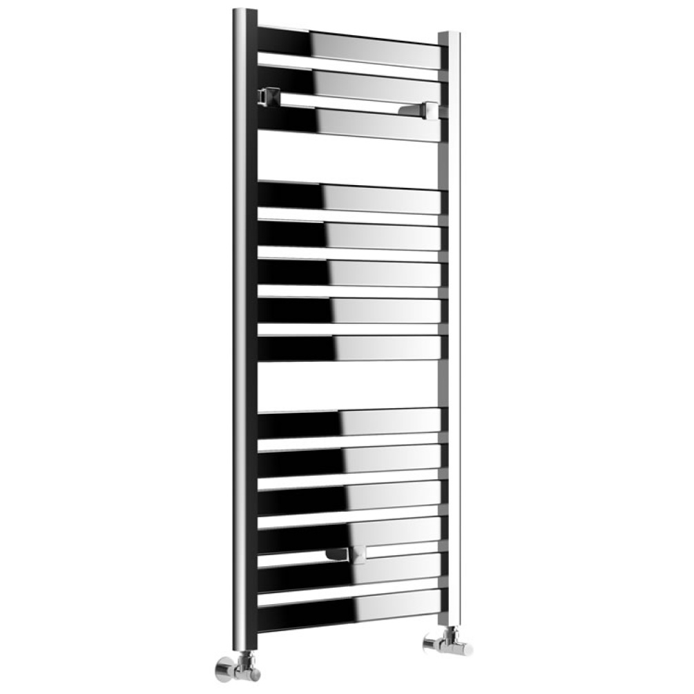 Cutout image of Lazzarini Capri Chrome Towel Radiator 1150x500